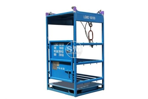 16 Cylinder Gas Rack