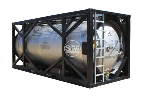 20,000 Litre Offshore Stainless Steel Tank cw DNV Skid