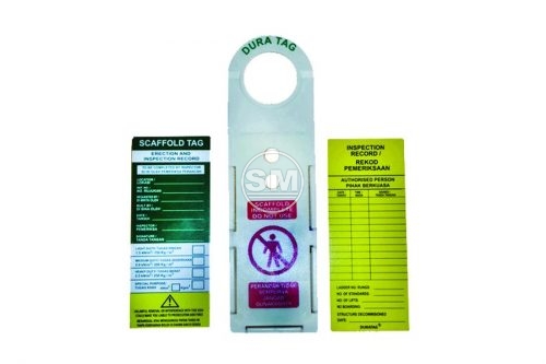 Scaffold Holder & Tag